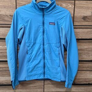 Patagonia Nano-Air Light Hybrid Jacket Size Medium Radar Blue